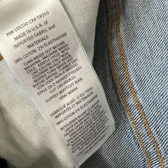 Equipment Femme Duprey Bootcut Flare Denim Jeans - Picture 12 of 13